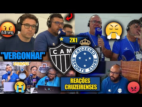 REAÇÕES dos CRUZEIRENSES - ATLÉTICO-MG 2x1 CRUZEIRO - CAMPEONATO MINEIRO 2026 - REACT VAMOS RIR!