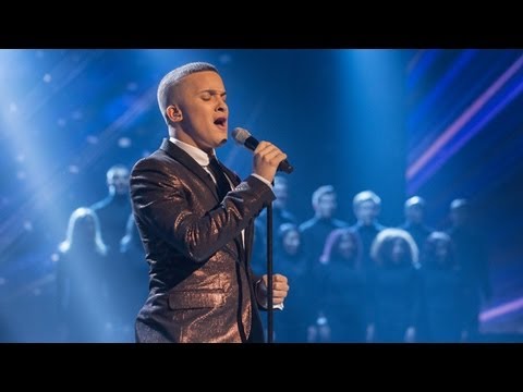 Jahmene Douglas sings Robbie William's Angels - Live Week 6 - The X Factor UK 2012
