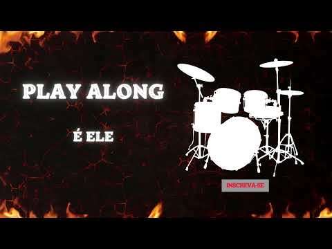 É Ele DROPS - Play Along Gospel (sem bateria) #playalong #sembateria #gospel #drumless #metronomo