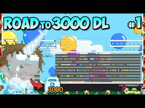 BUILDING MAIN WORLD!! + PROFIT FROM BAIT SHOP!! | Road to 3000DL #1 | Growtopia