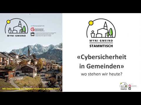 Erfa-Stammtisch, 19. Februar 2026, zum Thema «Cybersicherheit in Gemeinden – wo stehen wir heute?»