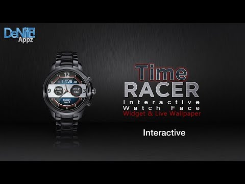 Time Racer HD Watch Face Video
