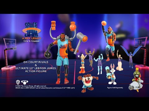 Space Jam: A New Legacy | Baller Action Figures and Ultimate LeBron James TVC 20