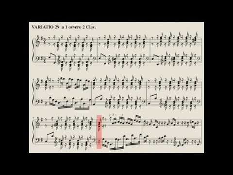 29 Goldberg Variations (J.S. Bach) complete with score. Kimiko Ishizaka, piano.