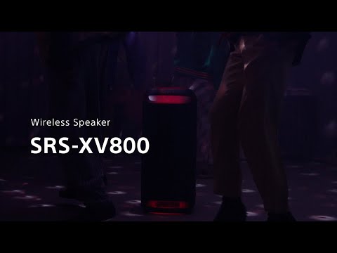 ブルートゥーススピーカー ブラック SRS-XV800 BC [防滴 /Bluetooth