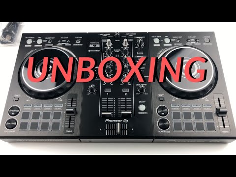 Unboxing the Pioneer DJ DDJ 400 Rekordbox Controller.