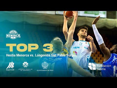 𝐓𝐎𝐏 𝟑 𝐂𝐎𝐩𝐢𝐳𝐳𝐚 LEB ORO | Jornada 9: Hestia Menorca 82-90 Longevida San Pablo Burgos