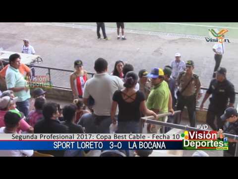 Sport Loreto (3) vs Defensor La Bocana (0) / Segunda Profesional 2017 - Fecha 10