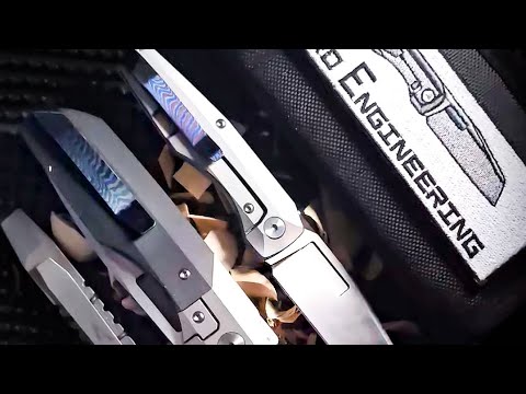 Knife Review - Closeup look & Testing of the ‎@VeroEngineering  AXON MINI