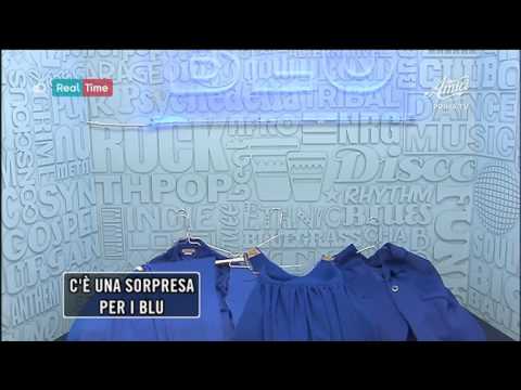 I blu e la cena in casetta