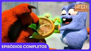 Grizzy & the Lemmings - O Urso que Para o Tempo! ⏱️ | Desenhos Infantis | WildBrain Crianças