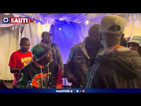 Nairobi Governor Johnson Sakaja meets Rap legends Kalamashaka at the Kulture Experience 