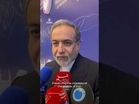 Iran’s Abbas Araghchi vows 'we fear no one' | AJ #shorts