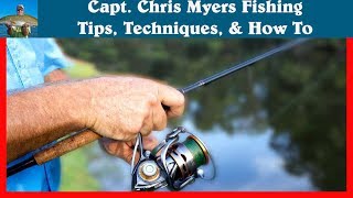 How to Hold an Open Face Spinning Reel (tips from a pro)