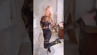 ?All Black Outfit | Get Ready With Me Night Out ? #shorts #shortsvideo #datenight