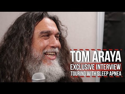 Slayer's Tom Araya Talks Struggle With Sleep Apnea + Ukrainian Zoo Statue