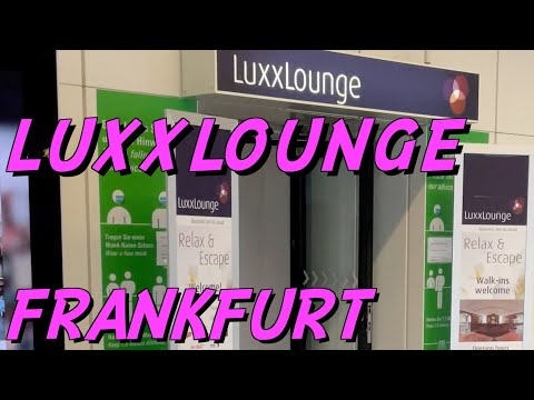 Lounge Tour: LuxxLounge, Frankfurt. Bom lugar para passar algum tempo antes de passar pela segurança.