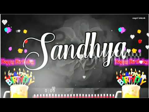 Happy birthday sandhya Ajay Gogavale
