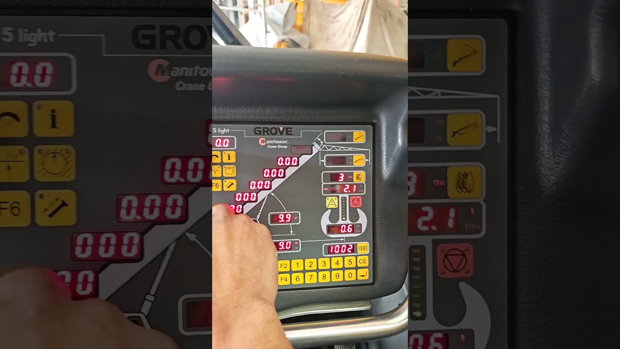 Check and Delete Errors #ManitowocGrove#Cranes