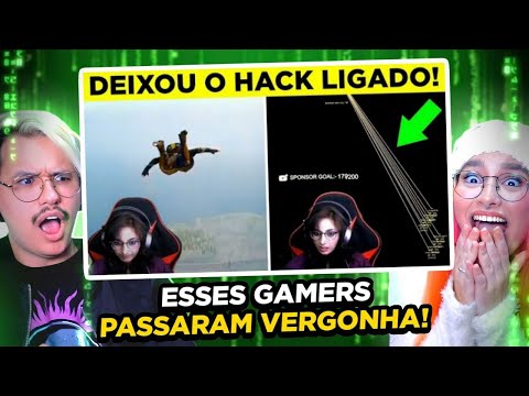 SÉRIO ISSO?! REACT Gamers Que Foram Pegos Trapaceando - PARTE 2