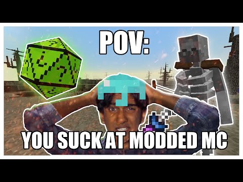 I’m NEVER playing modded Minecraft after this…