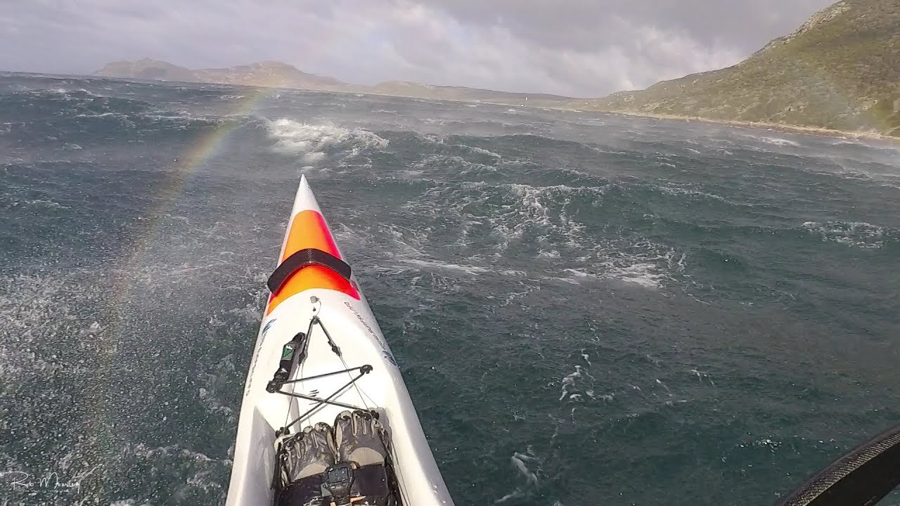 Paddling through Hurricane Alley, Cape Town