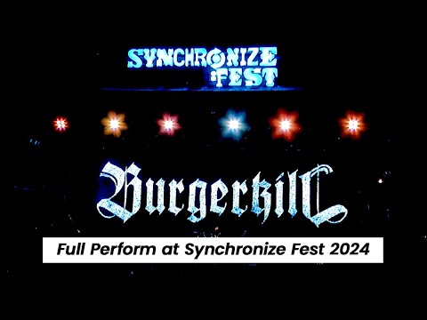 BURGERKILL FULL PERFORM at SYNCHRONIZE FEST 2024 BUAT 'GERAH' SUASANA PANGGUNG 🔥🔥