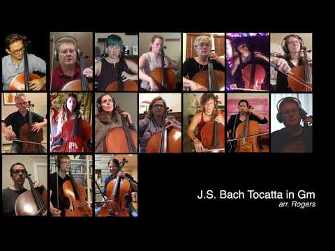 COVID CELLO PROJECT 1 - "Adagio" from Bach Tocatta in Gm (in Am)