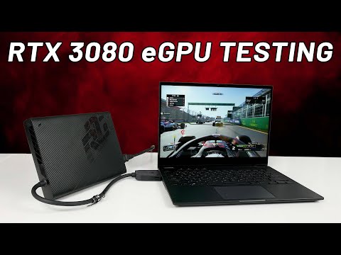 Ryzen 9 5980HS + RTX 3080 eGPU Tested