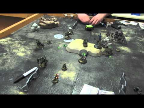 Trevy's Warmachine Batreps - Darius vs Harkevich 50 points