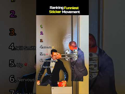 Ranking Funniest Sticker Movement 😂