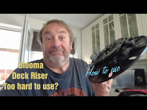 Blooma Deck Risers review and how to use.
