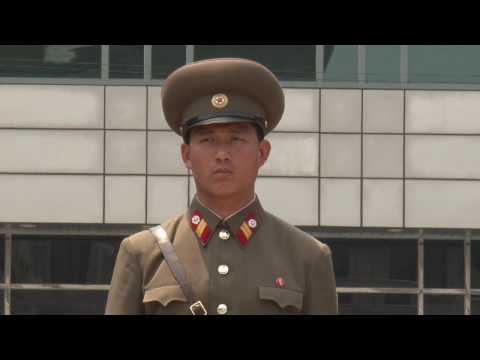 Demilitarized zone military slowmotion 3 North Korea DMZ