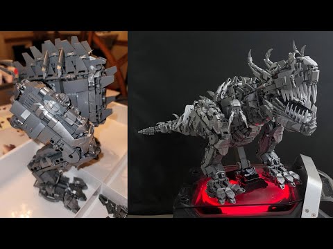 The Beast Age Mechanical Tyrannosaurus T-REX Brick Model