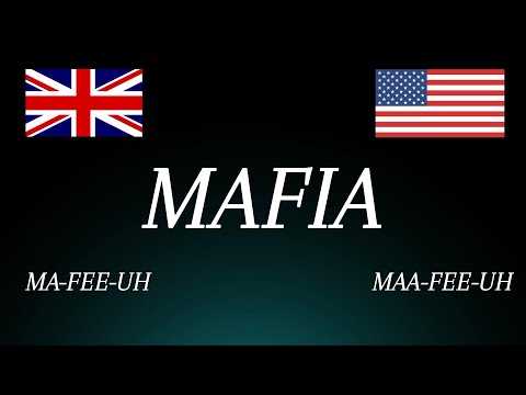 Learn How to Pronounce 'Mafia' Perfectly: UK vs USA (Vocabulary Pronunciation)