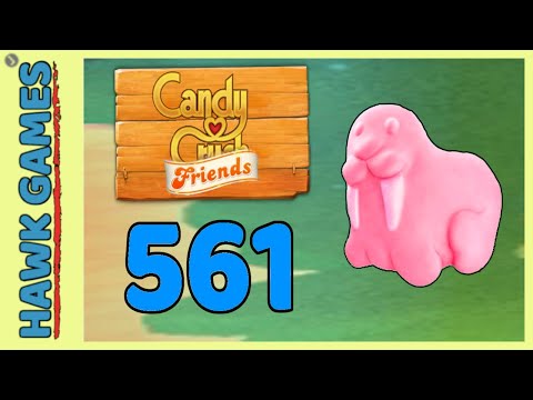 Candy Crush Friends Level 561 (Animals mode) - 3 Stars Walkthrough, No Boosters