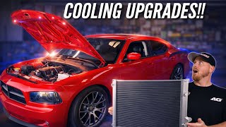 2006-10 CHARGER 5.7 Water Pump, Timing Cover Gasket, and Radiator Replacement!