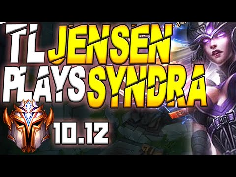 Team Liquid Jensen Plays Syndra Mid Lane vs Ryze - 10.12