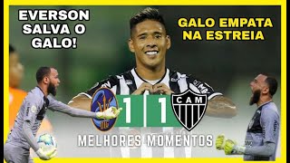 Deportivo La Guaira 1 x 1 Atltico-MG - Melhores Momentos - Taa Libertadores 21/04/2021