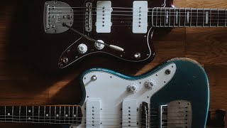 Video thumbnail for Pure Vintage '65 Jazzmaster Set vs Lollar P-90 Jazzmaster Set by Alex Radsby