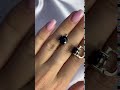 Серебряные серьги с сапфиром 6.025ct