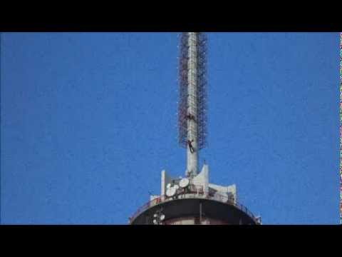 2. Teil Cellnex Toren Roermond - neues FM Antennenfeld
