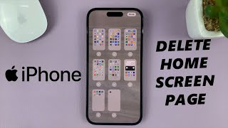 How To Delete Home Screen Page On iPhone