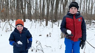 Sketchy Snow Day kids pretend play funny video