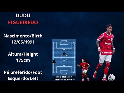 DUDU FIGUEIREDO - MEIA OFENSIVO / OFFENSIVE MIDFIELDER