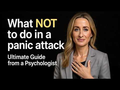 What NOT to do in a panic attack - The Ultimate Guide