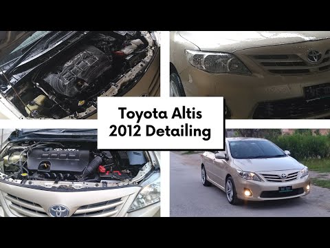 Time Lapse || Toyota corolla 2011 1.6 Altis || Full car detailing