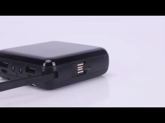 شاحن متنقل مدعوم ب 3 كيابل للشحن Type C - iphone - micro السعه 20000mAh (يوجد مقطع فيديو للمنتج)