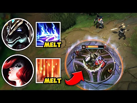 WE RAN THE CIRCLES OF BURN COMP AND MELTED EVERYONE ON REPEAT - League of Legends