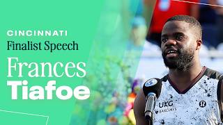 Frances Tiafoe Finalist Speech | 2026 Cincinnati